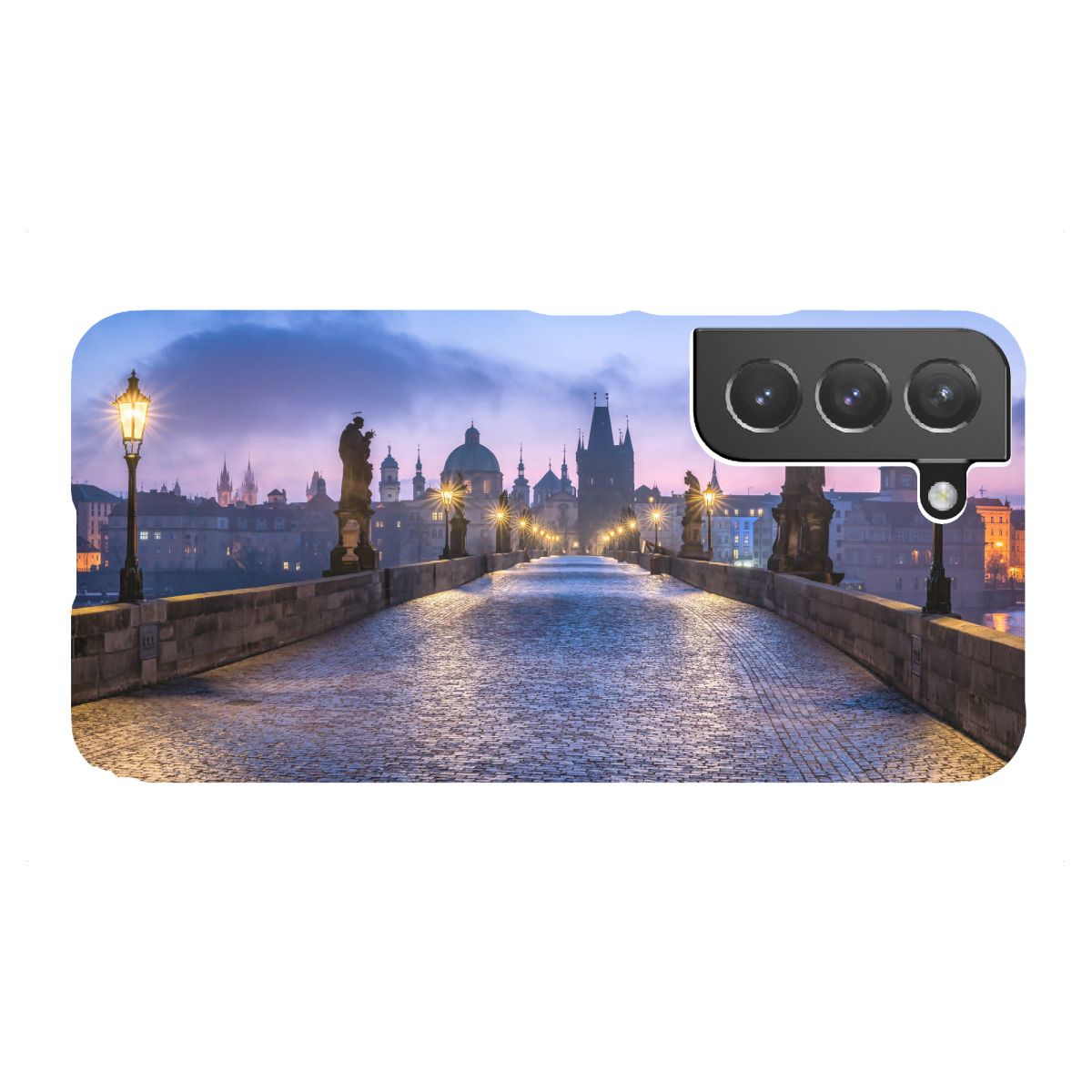 "Karlsbrücke in Prag, Tschechien"für Samsung Galaxy - Premium-Case Handyhülle artboxONE