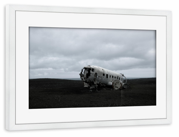 Poster mit Rahmen weiß "Douglas" artboxONE - Natur,Architektur,Automobile