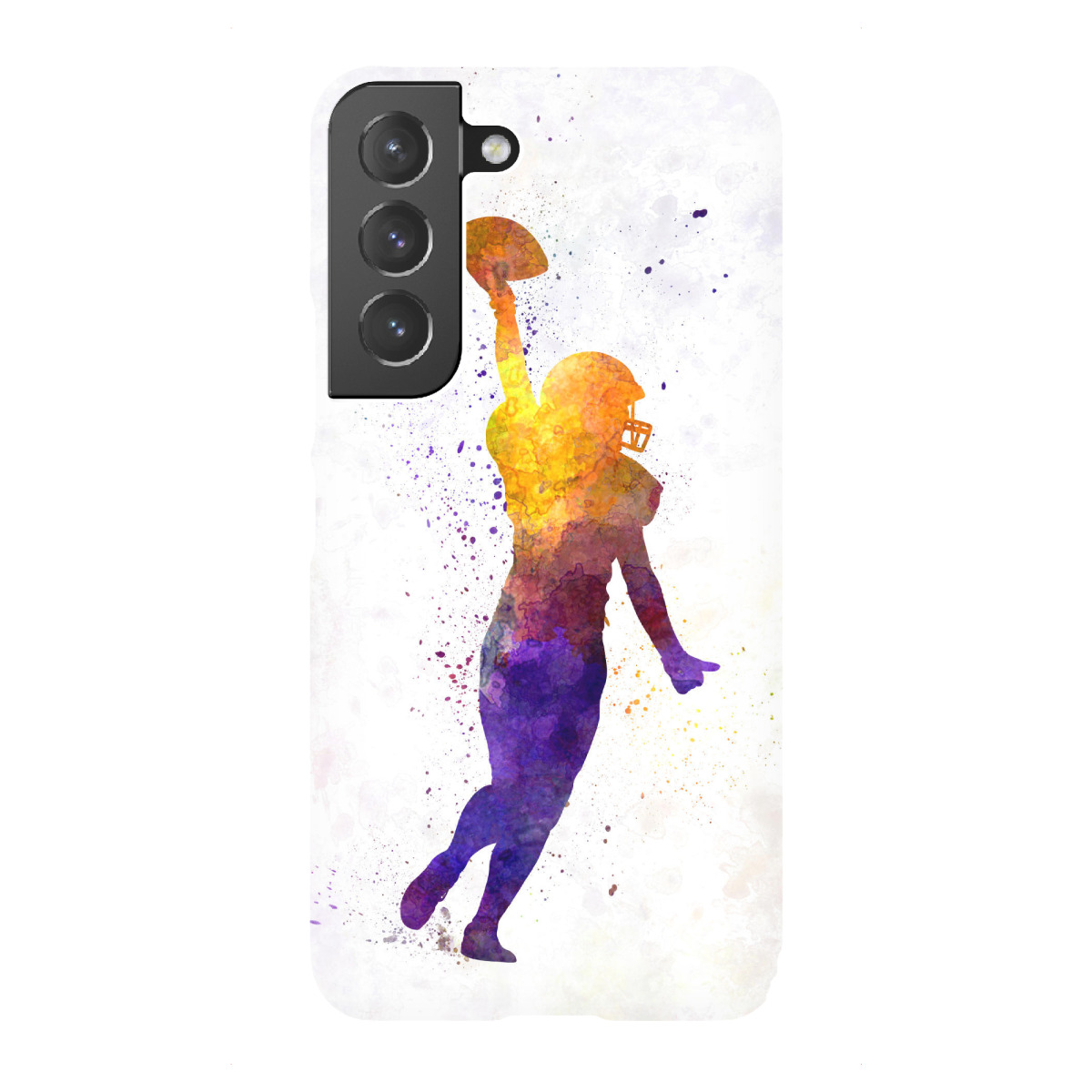 "American football female"für Samsung Galaxy - Premium-Case Handyhülle artboxONE