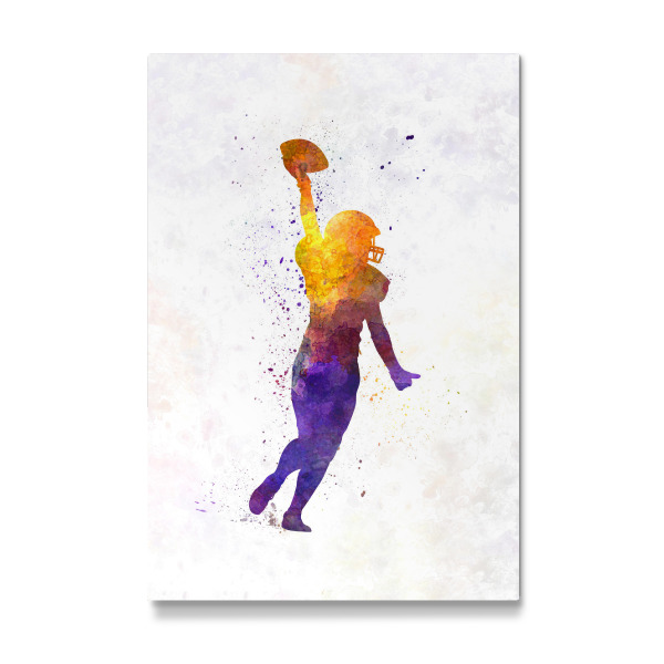 Galerie-Print "American football female" 30x20 cm artboxONE