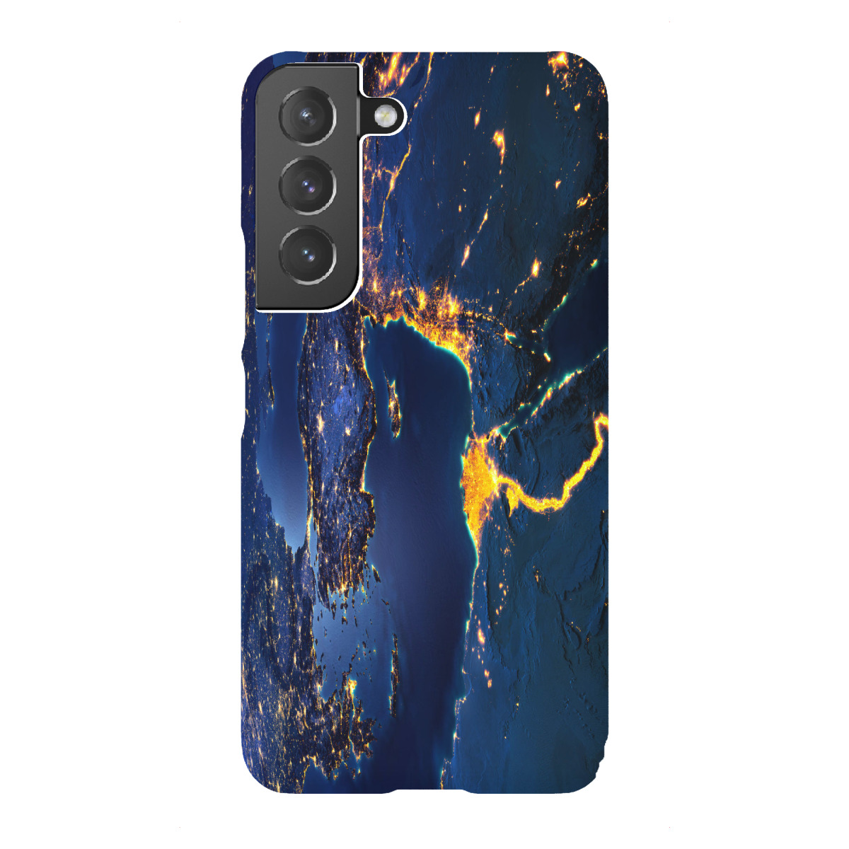 "Middle East Night View From Space"für Samsung Galaxy - Premium-Case Handyhülle artboxONE