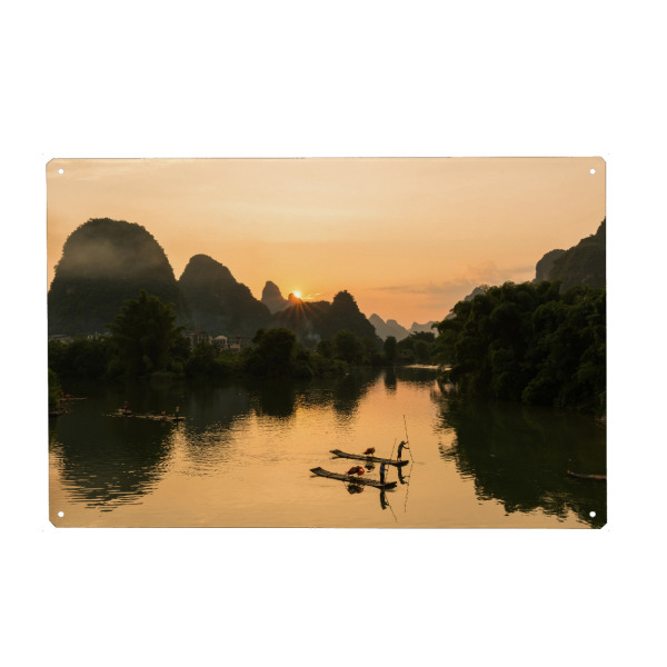 Holzbild "Südchina" artboxONE - Natur,Reise,Reise / Asien,Reise / Länder