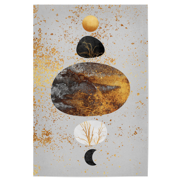 Poster 30x20 cm "Sun And Moon" artboxONE - Natur,Abstrakt