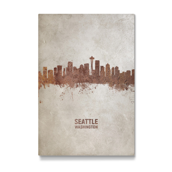 Galerie-Print "Seattle Washington Rusty Skyline" 30x20 cm artboxONE