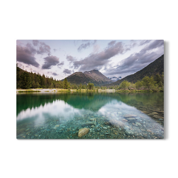 Galerie-Print "See im Berninatal" 30x20 cm artboxONE