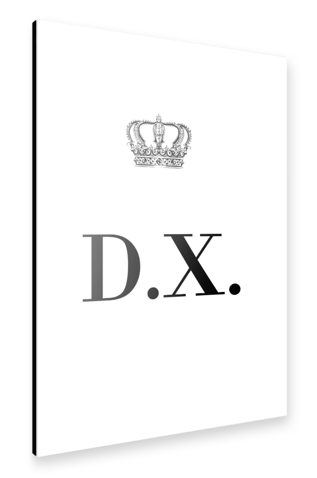Alu-Dibond "King DX" 75x50 cm artboxONE