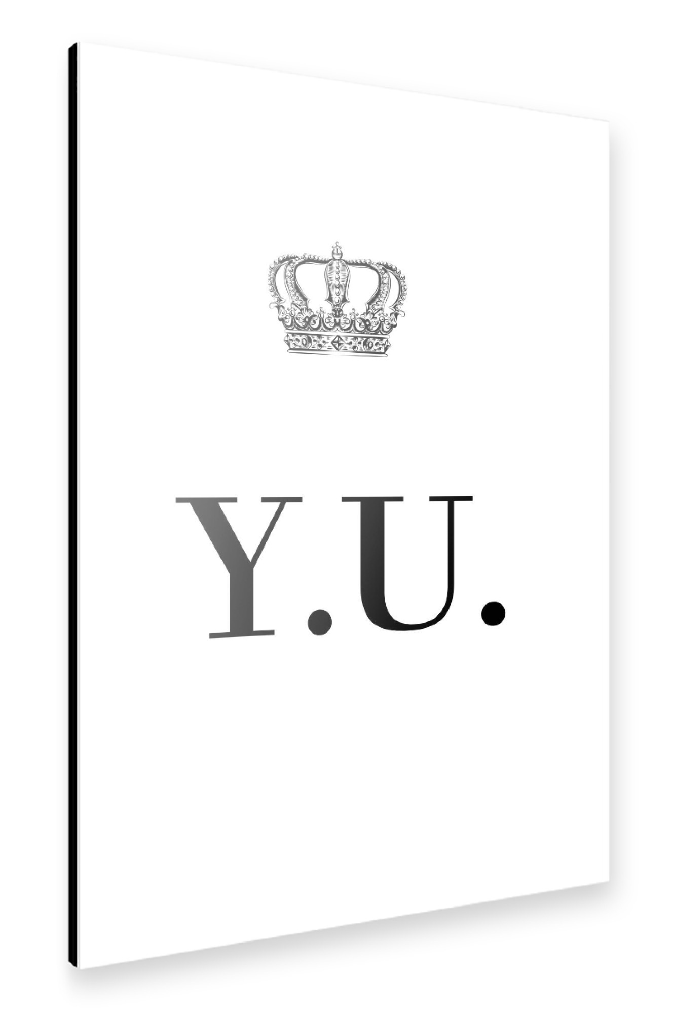 Alu-Dibond "King YU" 75x50 cm artboxONE