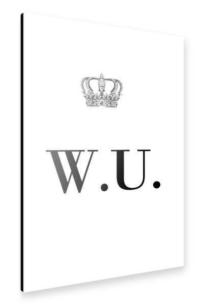 Alu-Dibond "King WU" 30x20 cm artboxONE