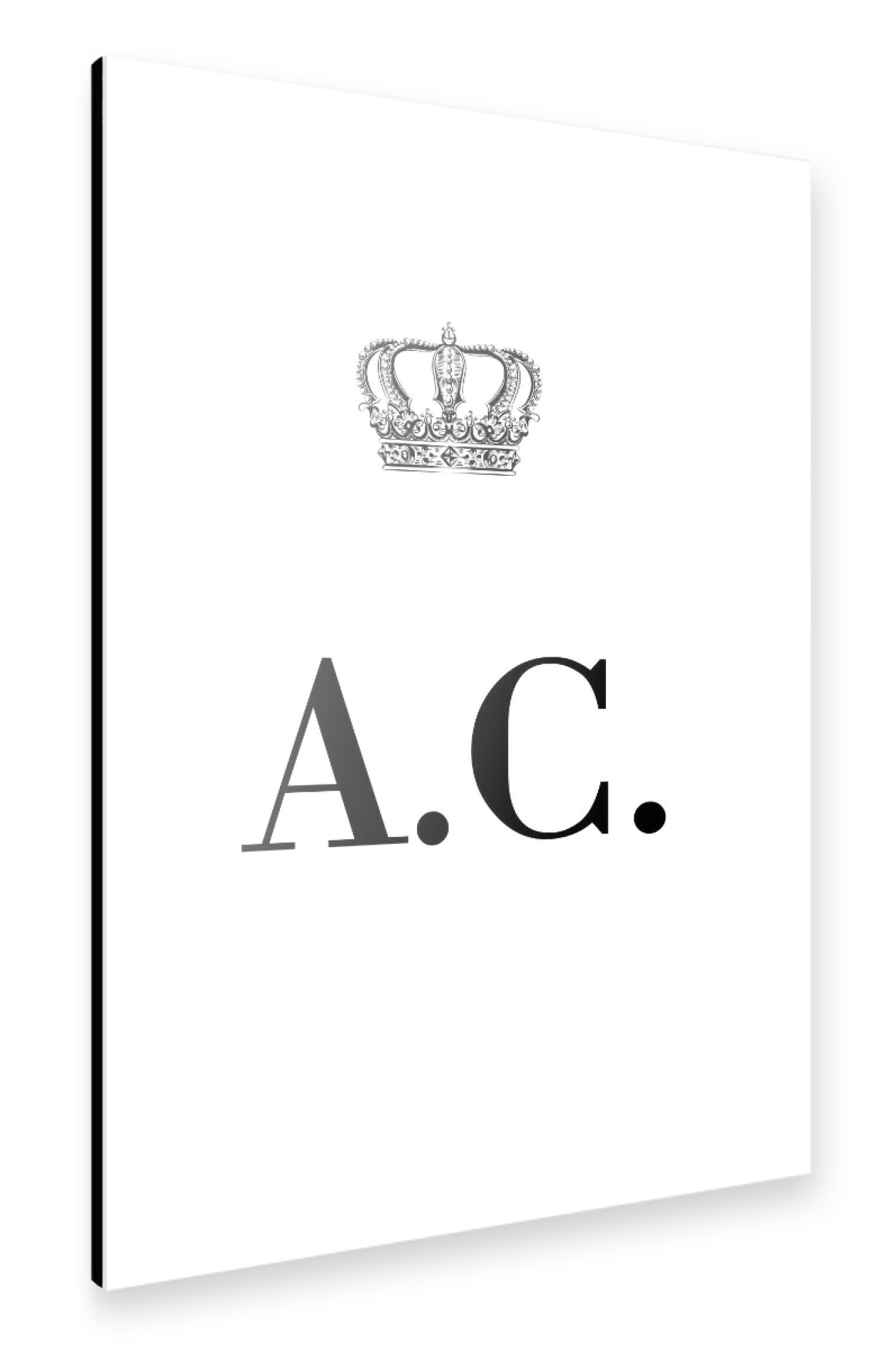 Alu-Dibond "King AC" 30x20 cm artboxONE