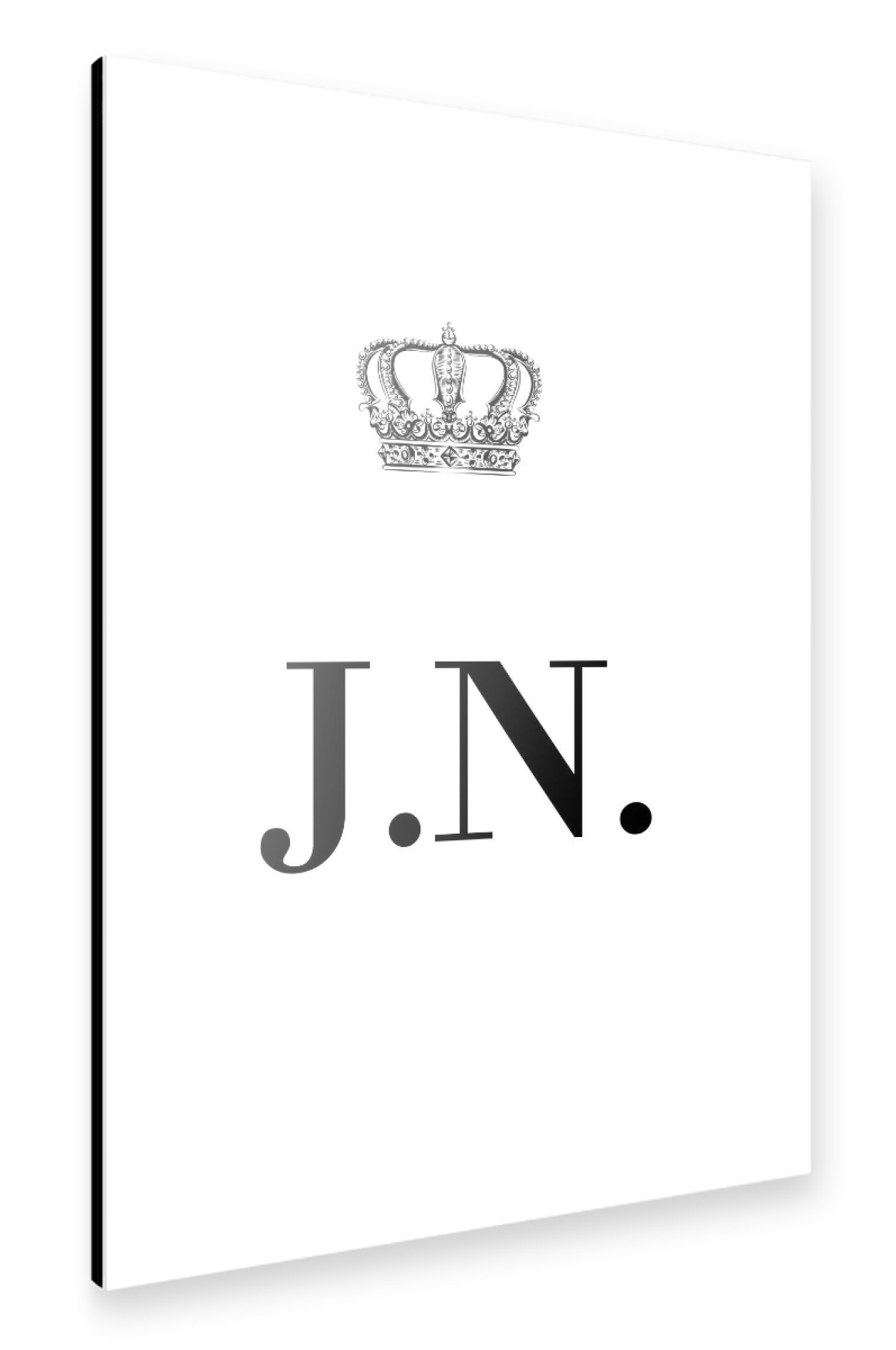 Alu-Dibond "King JN" 30x20 cm artboxONE