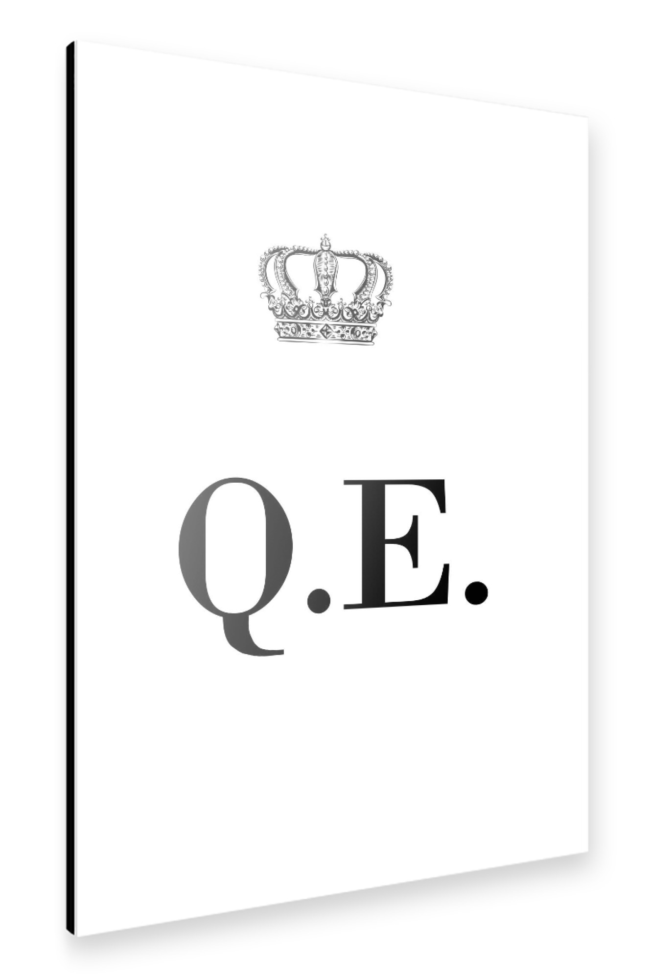 Alu-Dibond "King QE" 75x50 cm artboxONE