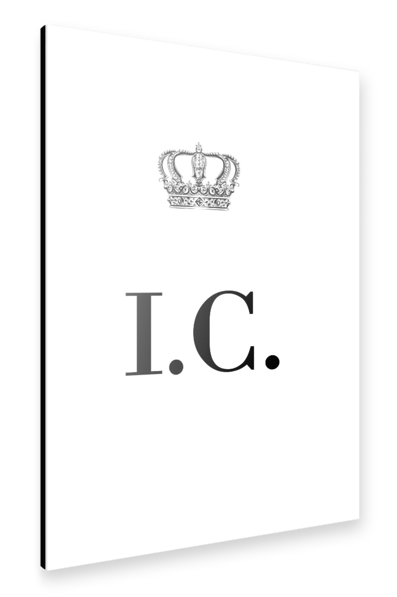 Alu-Dibond "King IC" 30x20 cm artboxONE