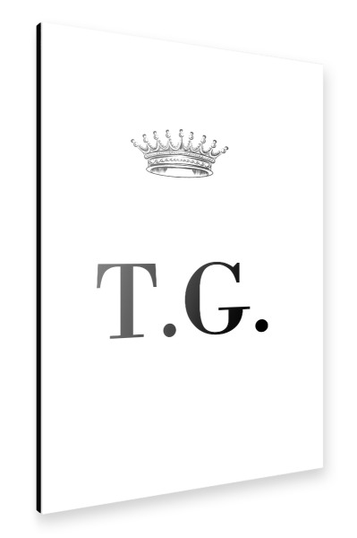 Alu-Dibond "Queen TG" 30x20 cm artboxONE