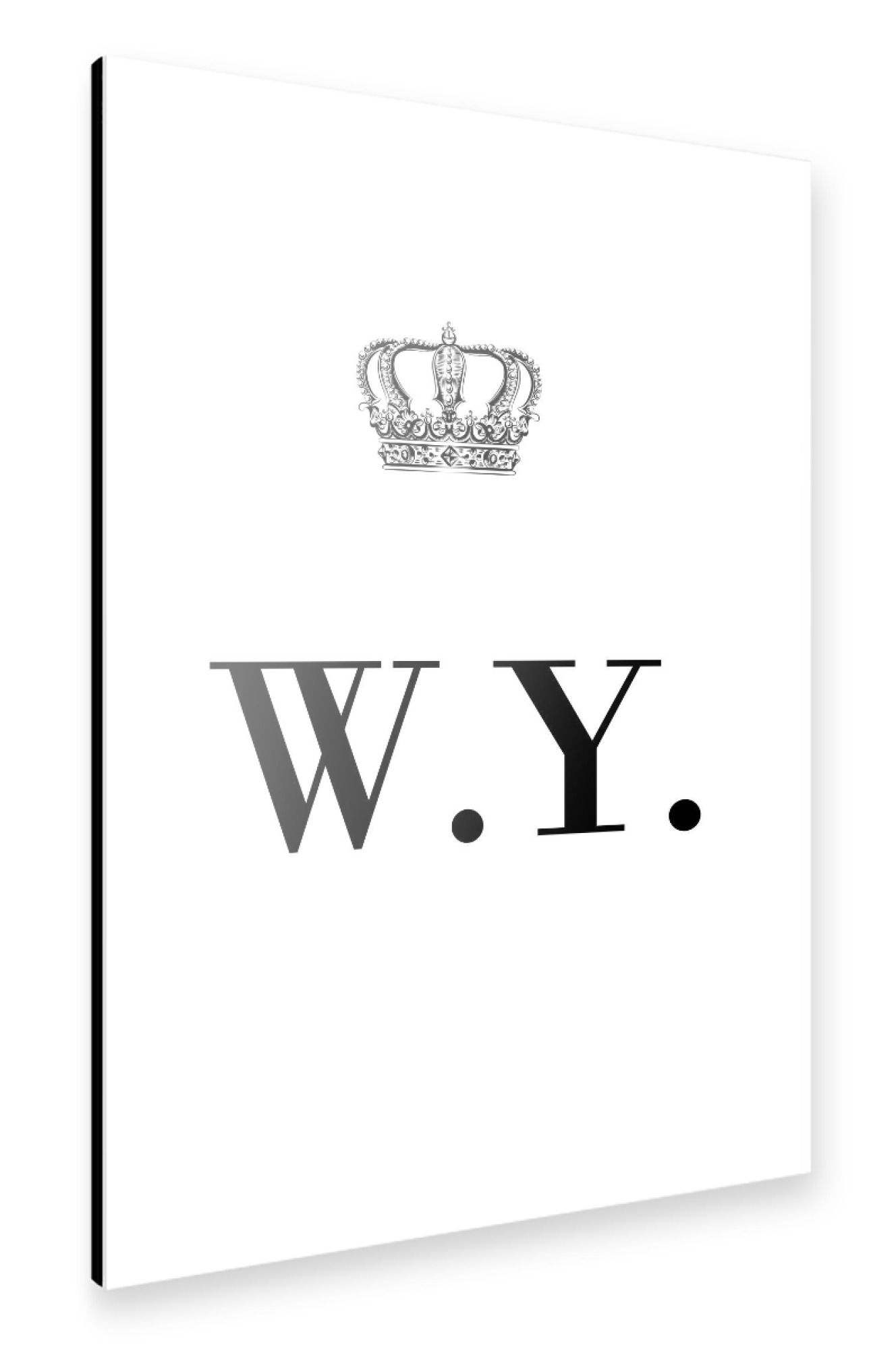 Alu-Dibond "King WY" 75x50 cm artboxONE