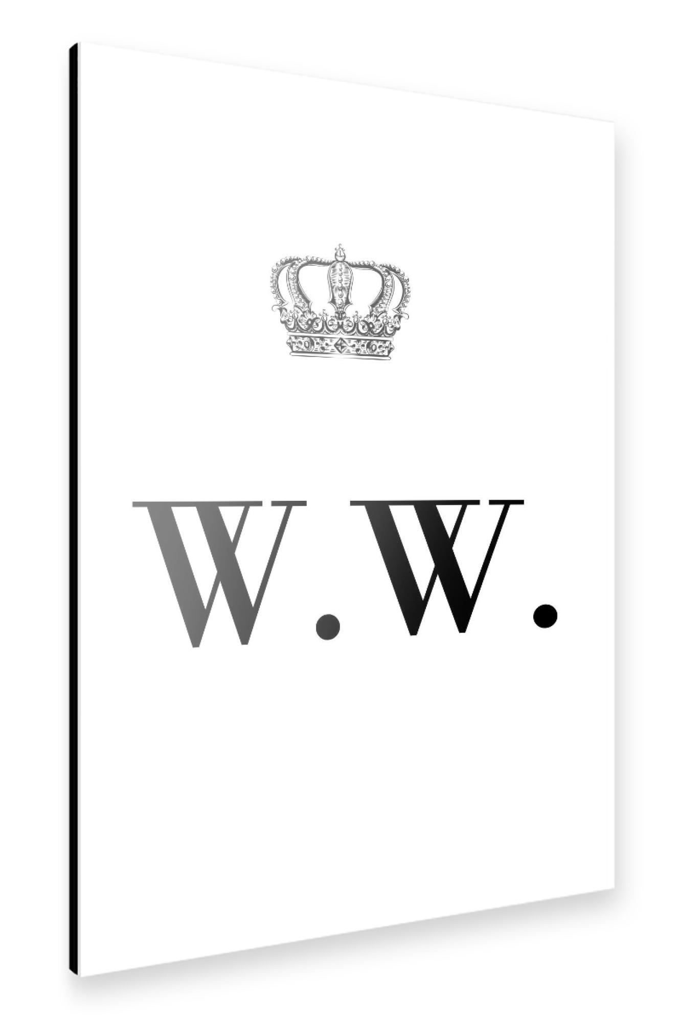 Alu-Dibond "King WW" 30x20 cm artboxONE