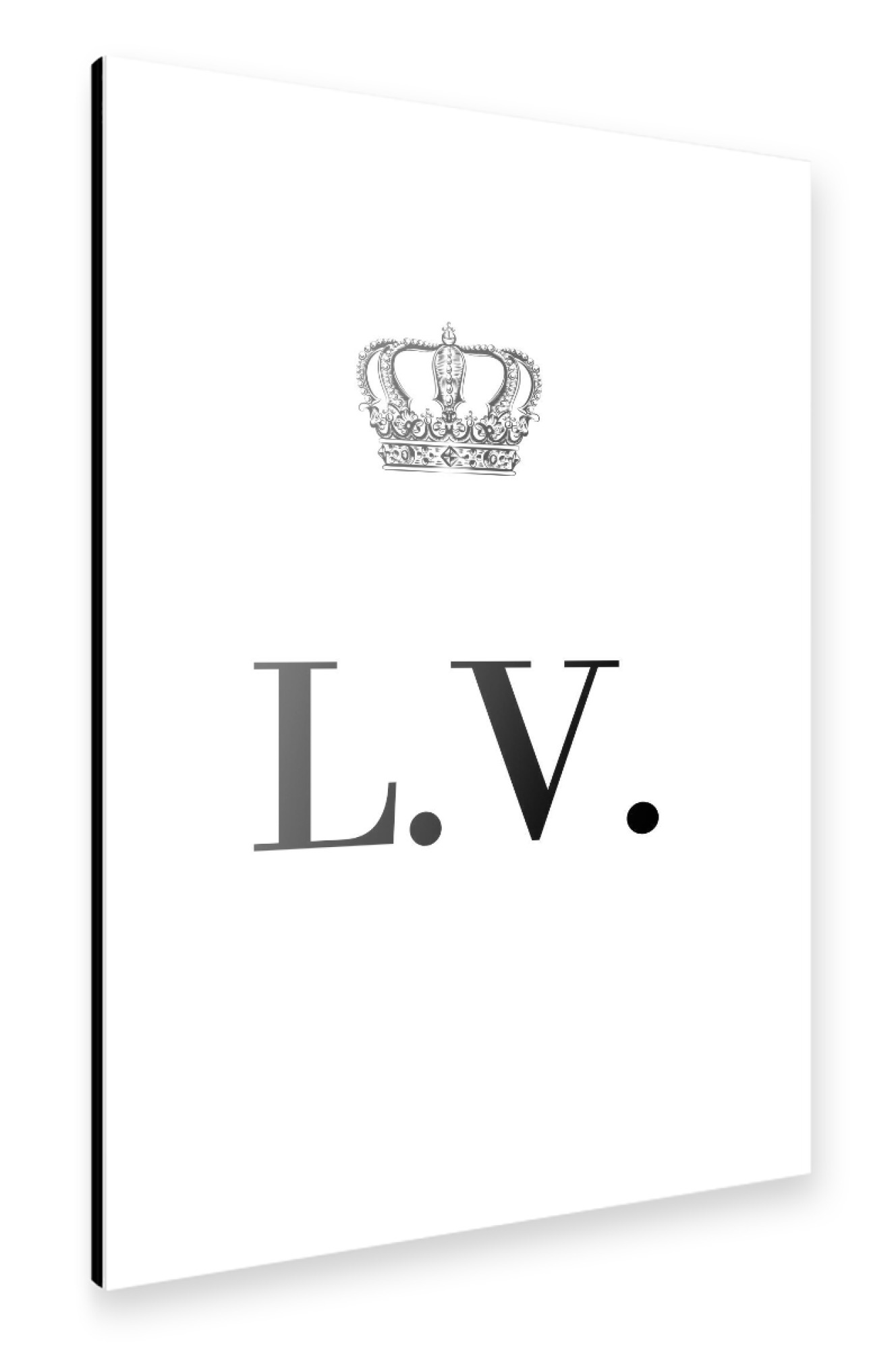 Alu-Dibond "King LV" 75x50 cm artboxONE