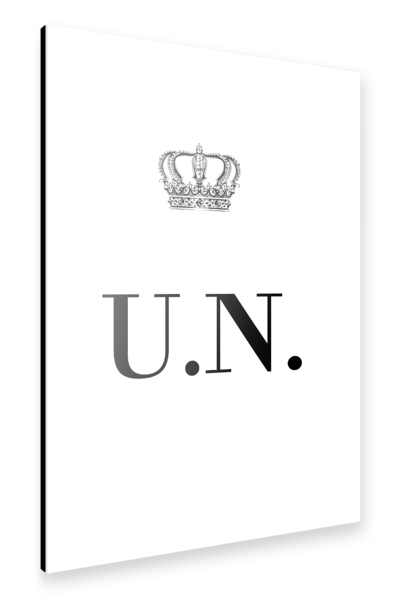 Alu-Dibond "King UN" 30x20 cm artboxONE