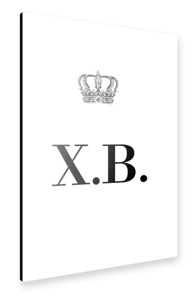 Alu-Dibond "King XB" 30x20 cm artboxONE