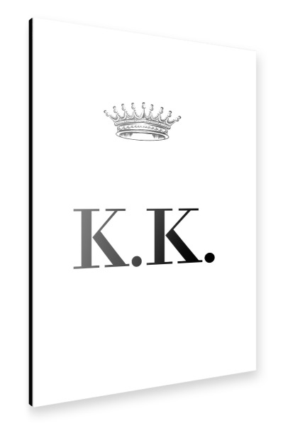 Alu-Dibond "Queen KK" 30x20 cm artboxONE