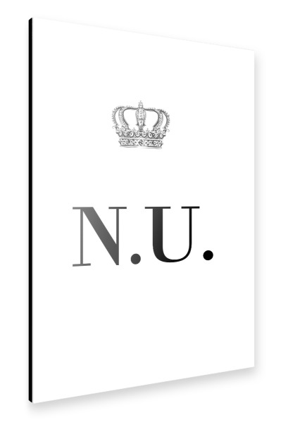 Alu-Dibond "King NU" 30x20 cm artboxONE