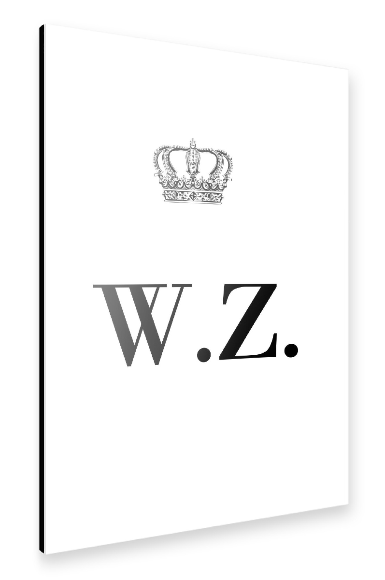 Alu-Dibond "King WZ" 75x50 cm artboxONE