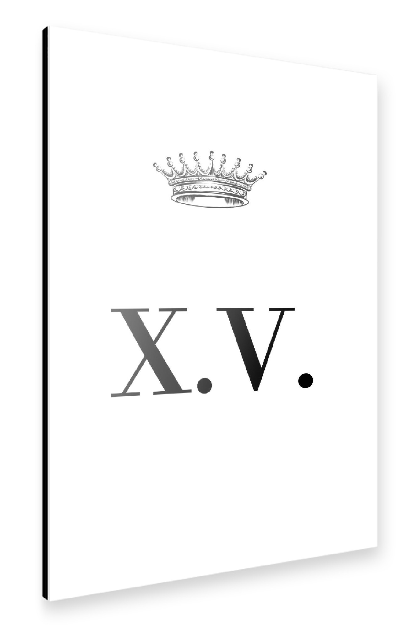 Alu-Dibond "Queen XV" 75x50 cm artboxONE