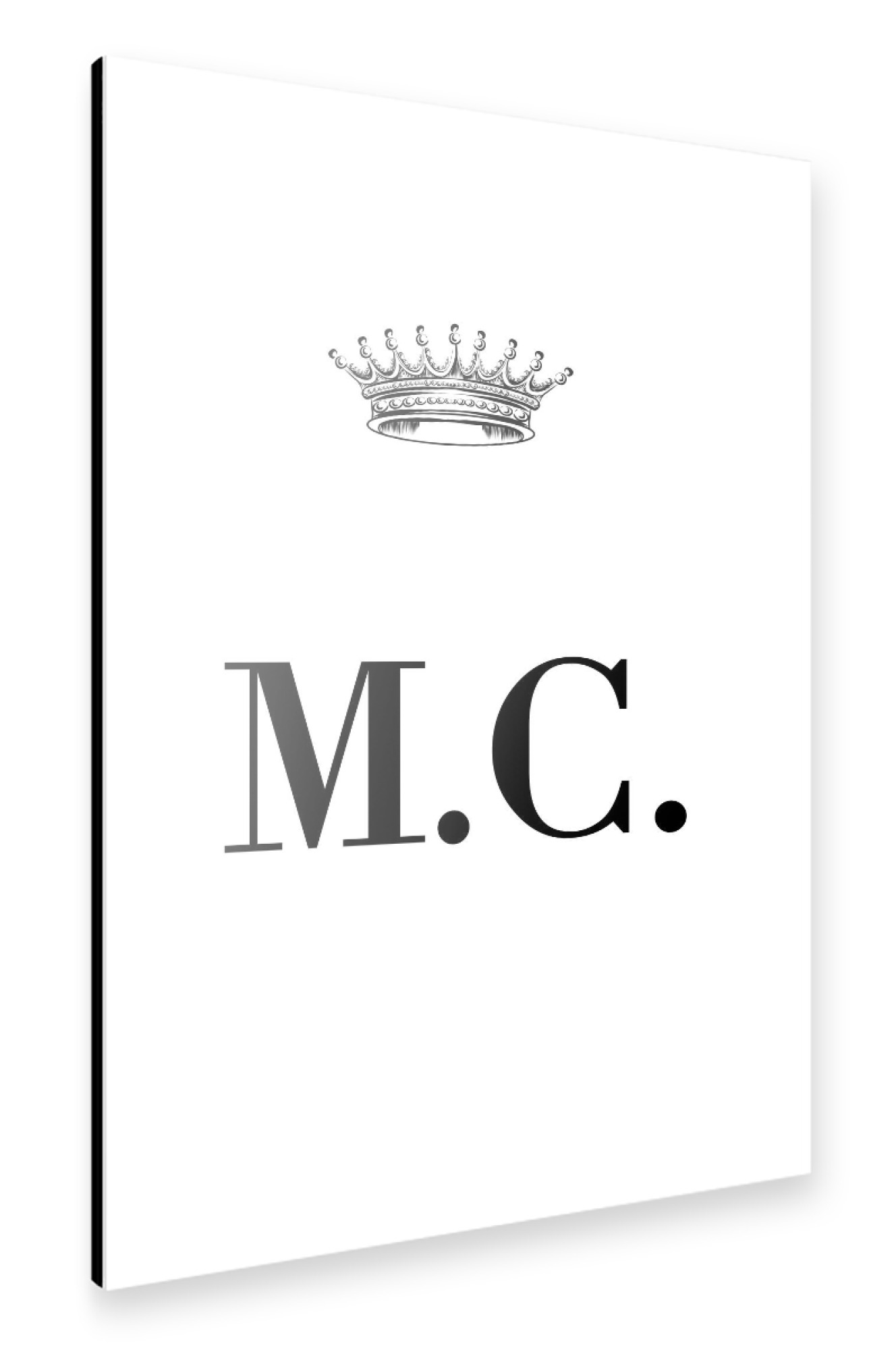 Alu-Dibond "Queen MC" 75x50 cm artboxONE