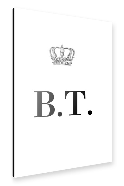 Alu-Dibond "King BT" 30x20 cm artboxONE