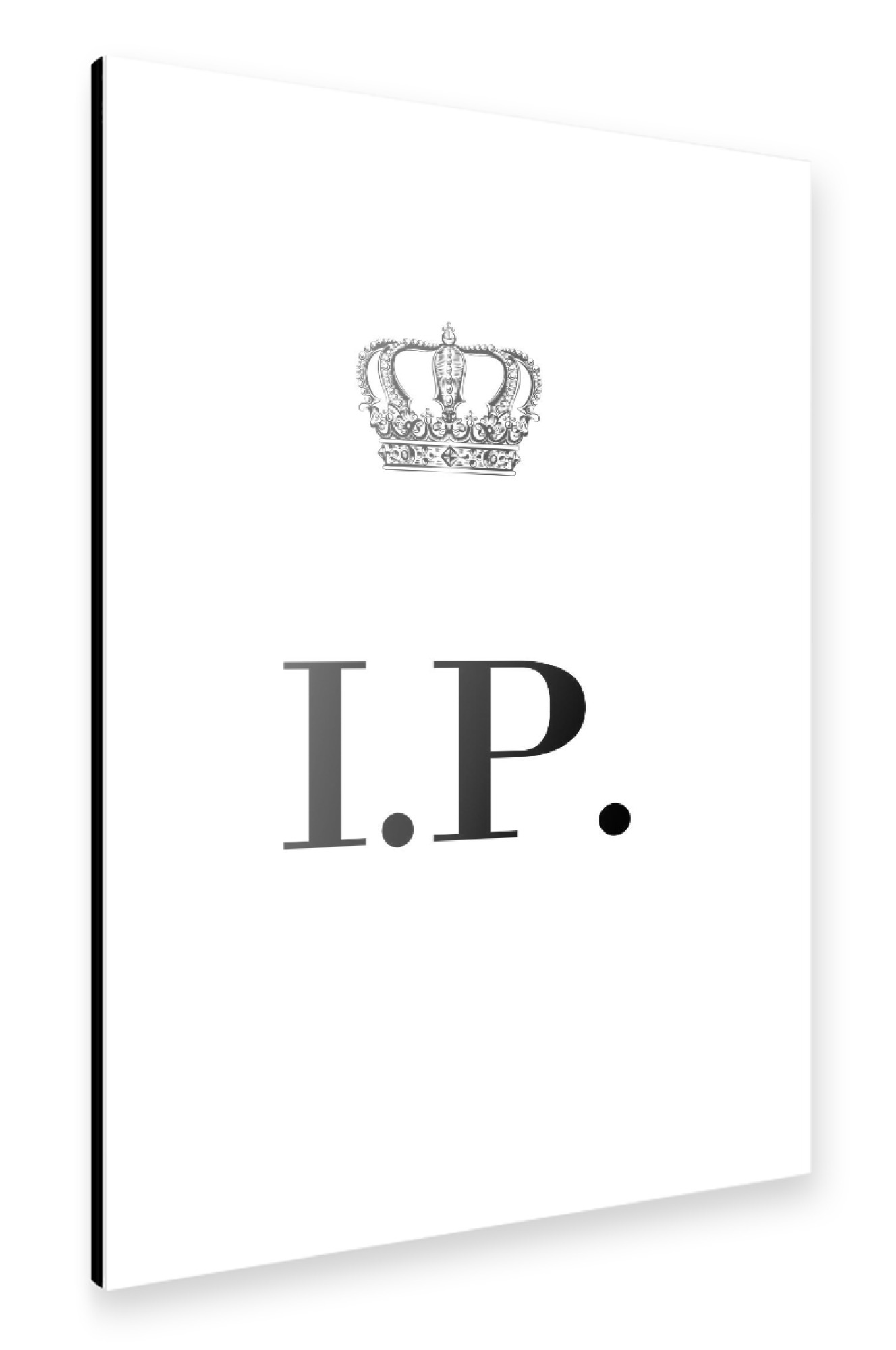Alu-Dibond "King IP" 30x20 cm artboxONE