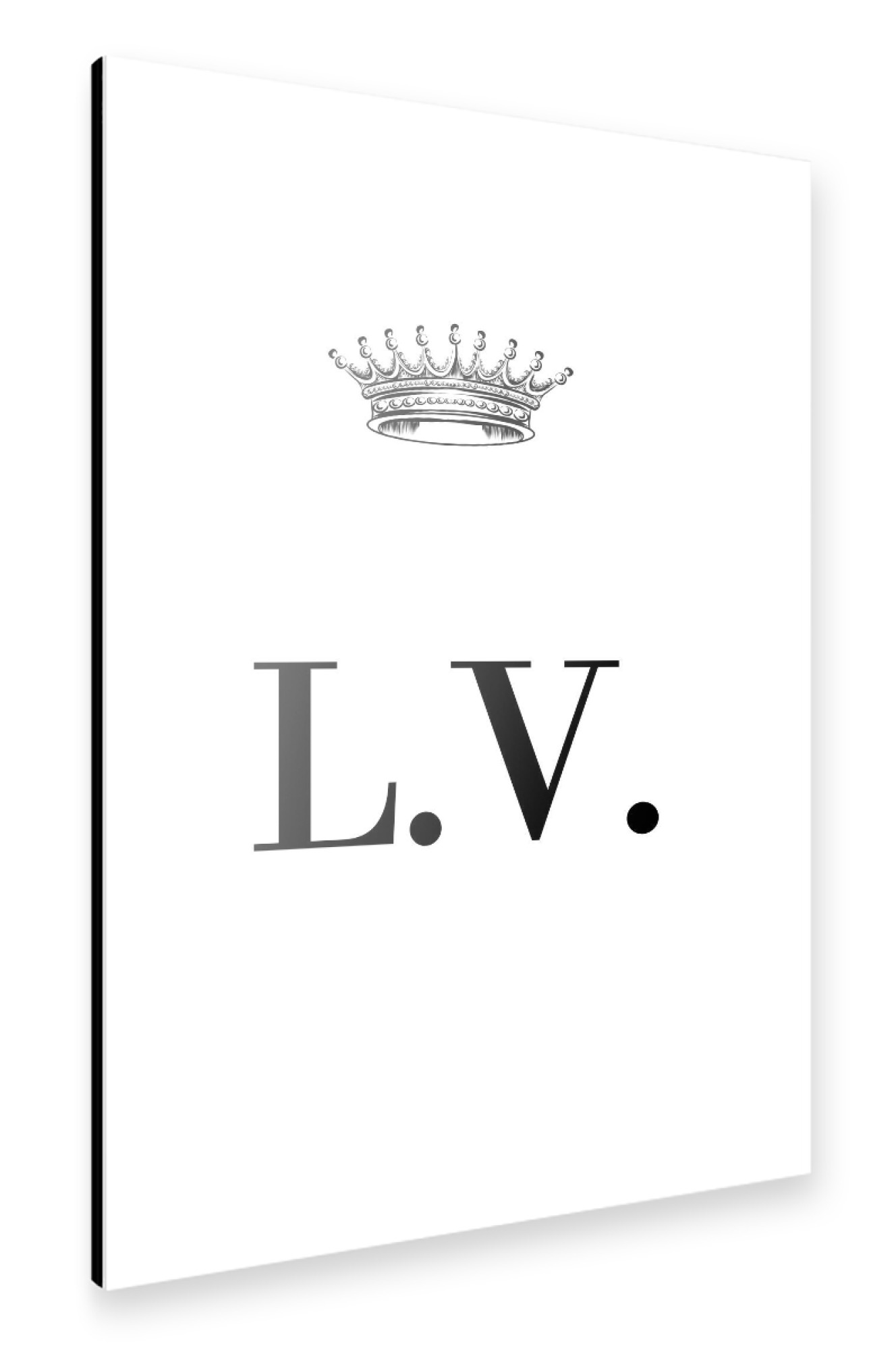 Alu-Dibond "Queen LV" 30x20 cm artboxONE