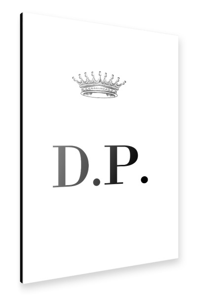 Alu-Dibond "Queen DP" 30x20 cm artboxONE