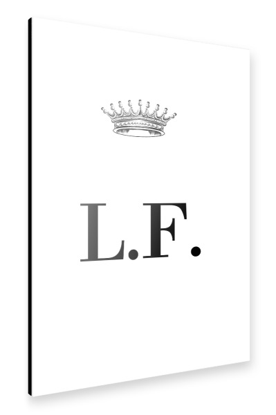 Alu-Dibond "Queen LF" 30x20 cm artboxONE