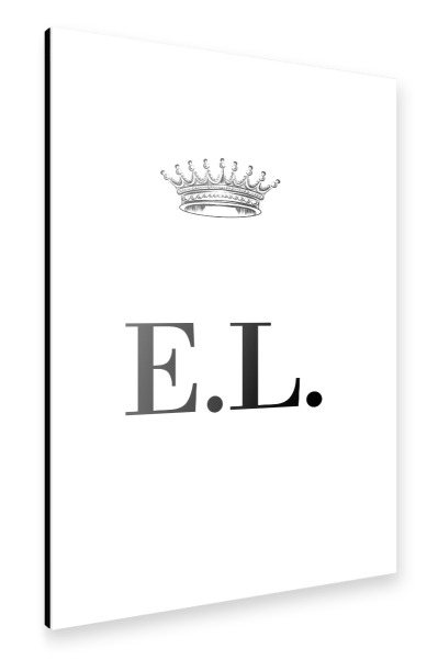 Alu-Dibond "Queen EL" 30x20 cm artboxONE