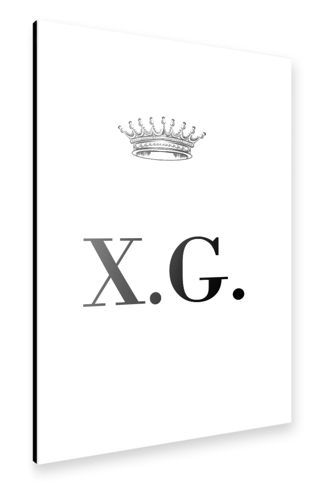 Alu-Dibond "Queen XG" 30x20 cm artboxONE