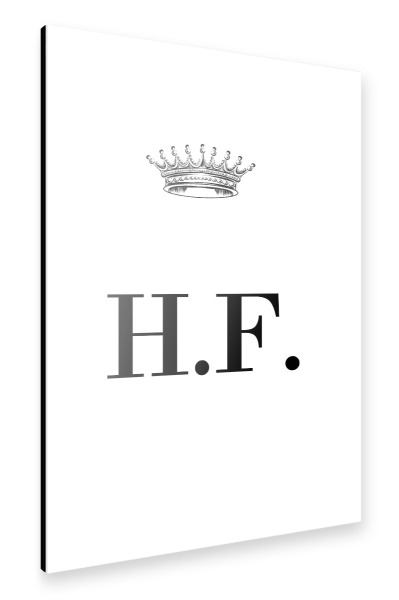 Alu-Dibond "Queen HF" 30x20 cm artboxONE