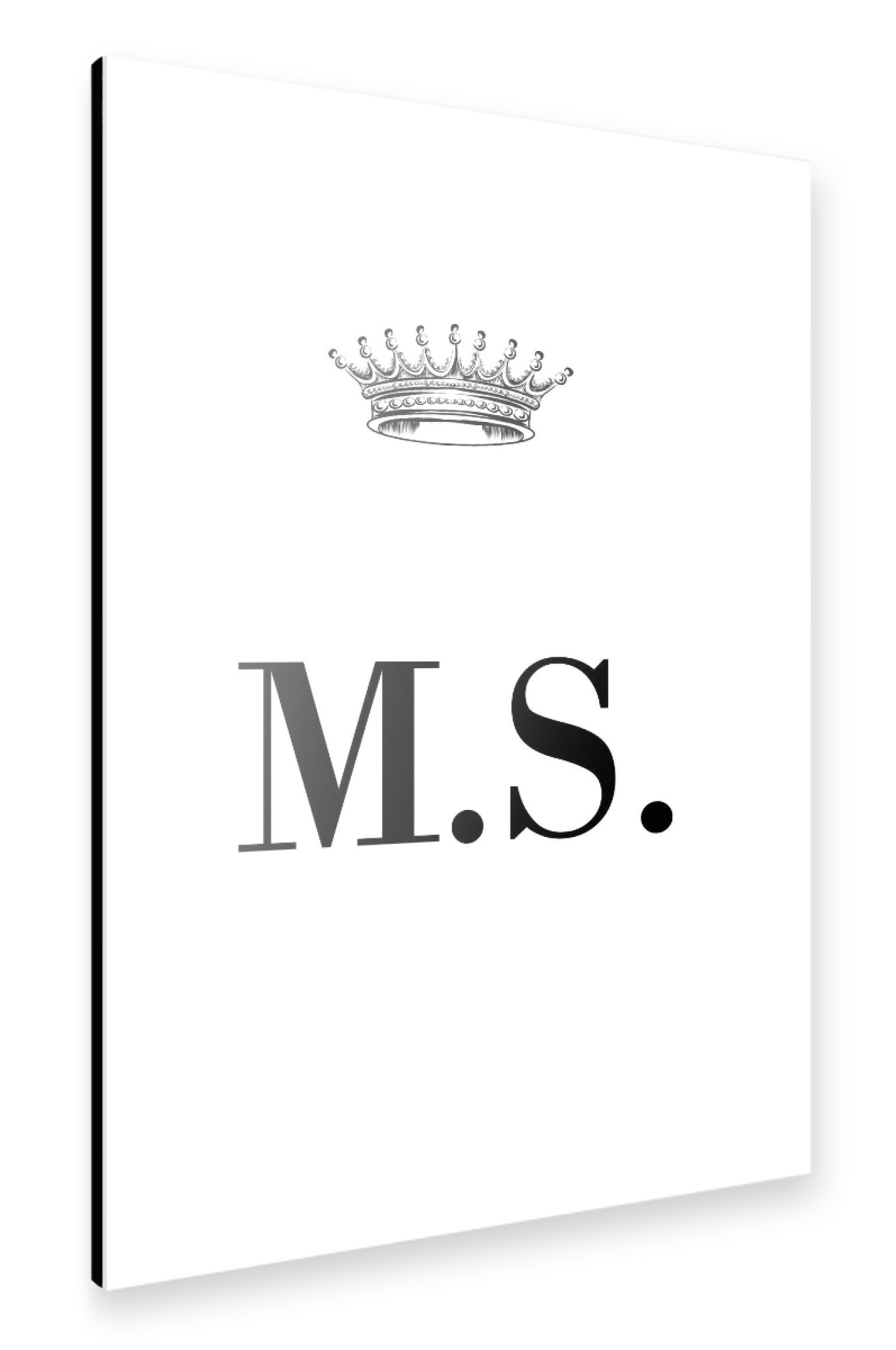 Alu-Dibond "Queen MS" 30x20 cm artboxONE