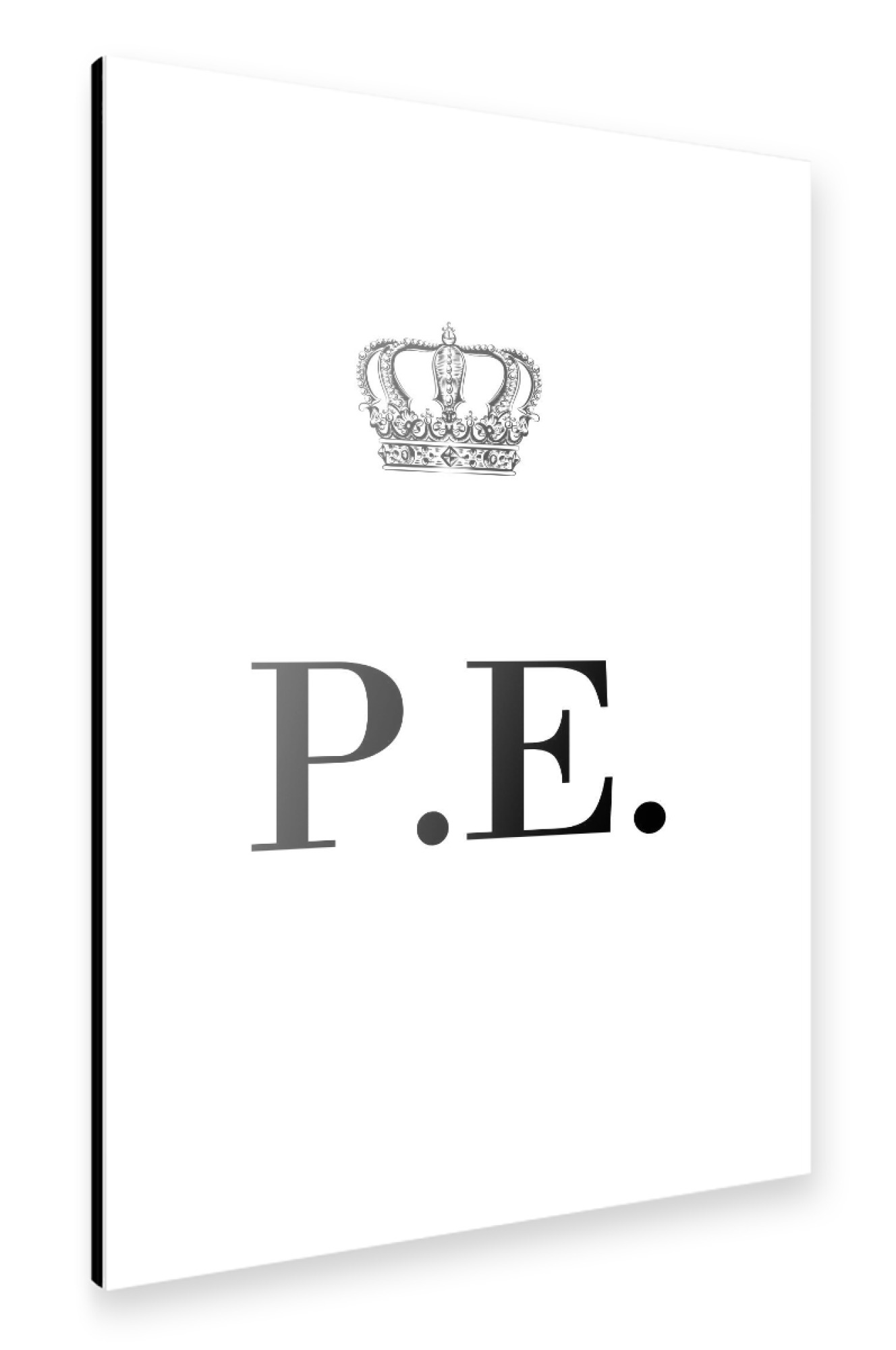 Alu-Dibond "King PE" 30x20 cm artboxONE