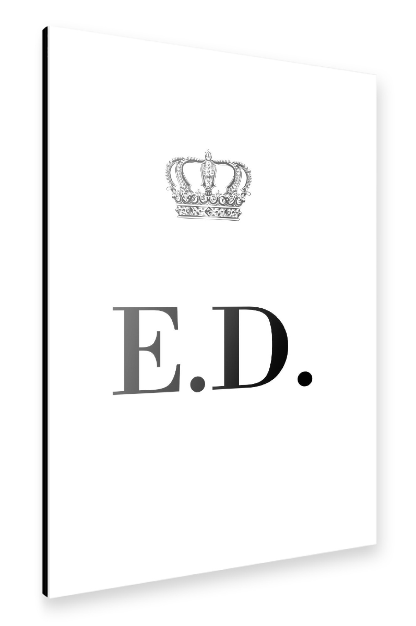 Alu-Dibond "King ED" 30x20 cm artboxONE