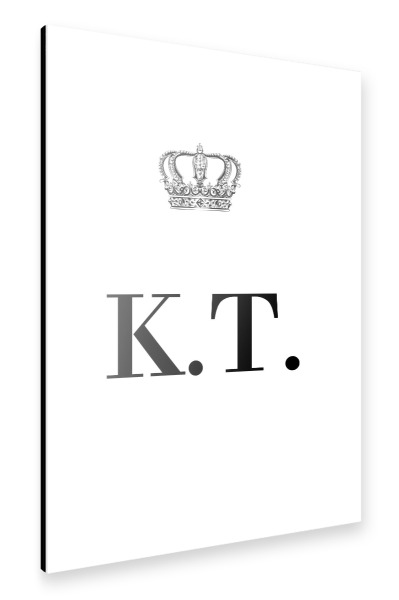 Alu-Dibond "King KT" 30x20 cm artboxONE