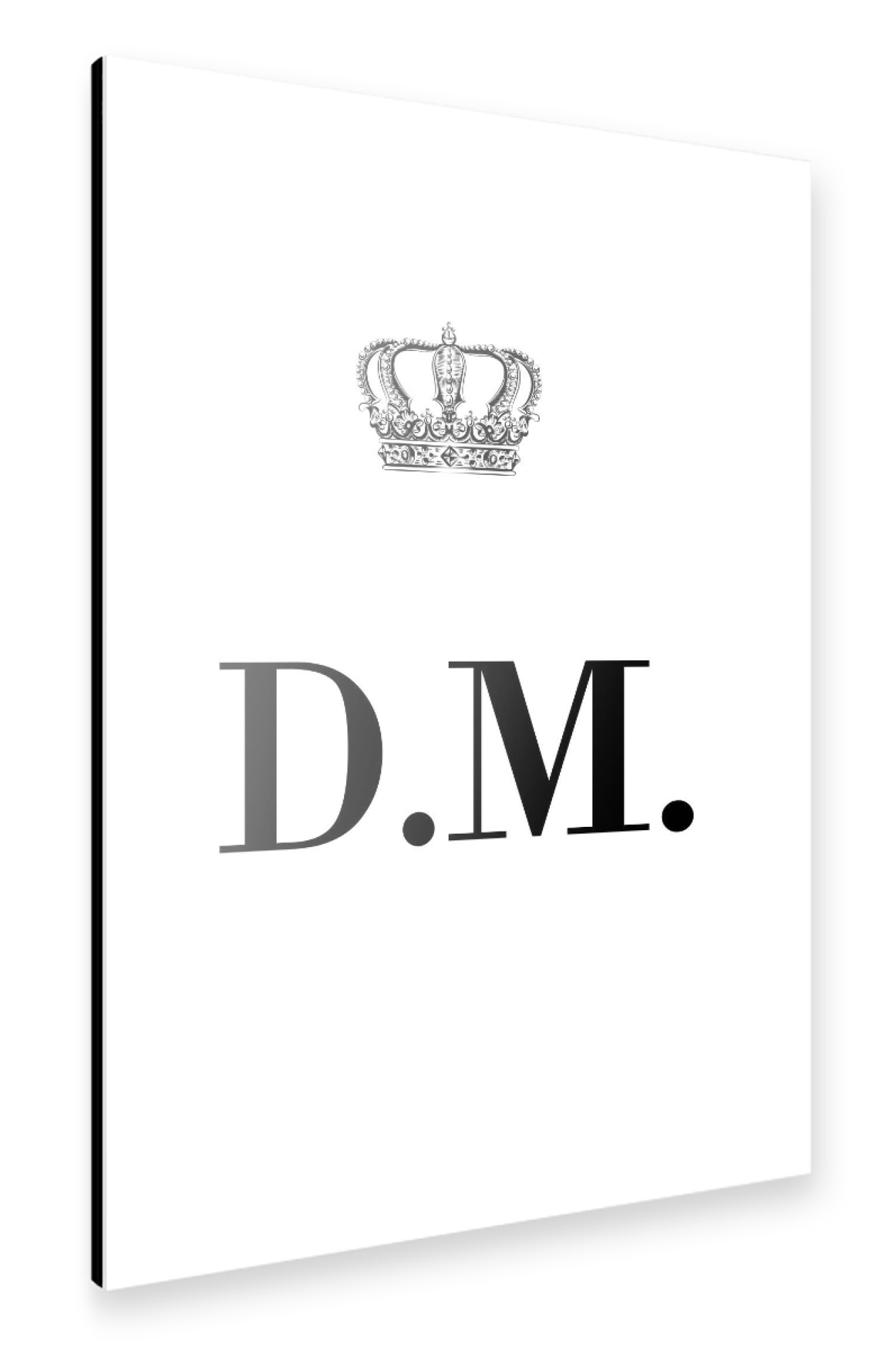 Alu-Dibond "King DM" 75x50 cm artboxONE