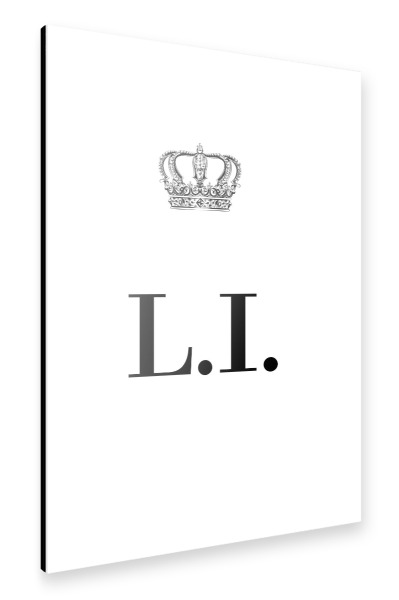 Alu-Dibond "King LI" 30x20 cm artboxONE
