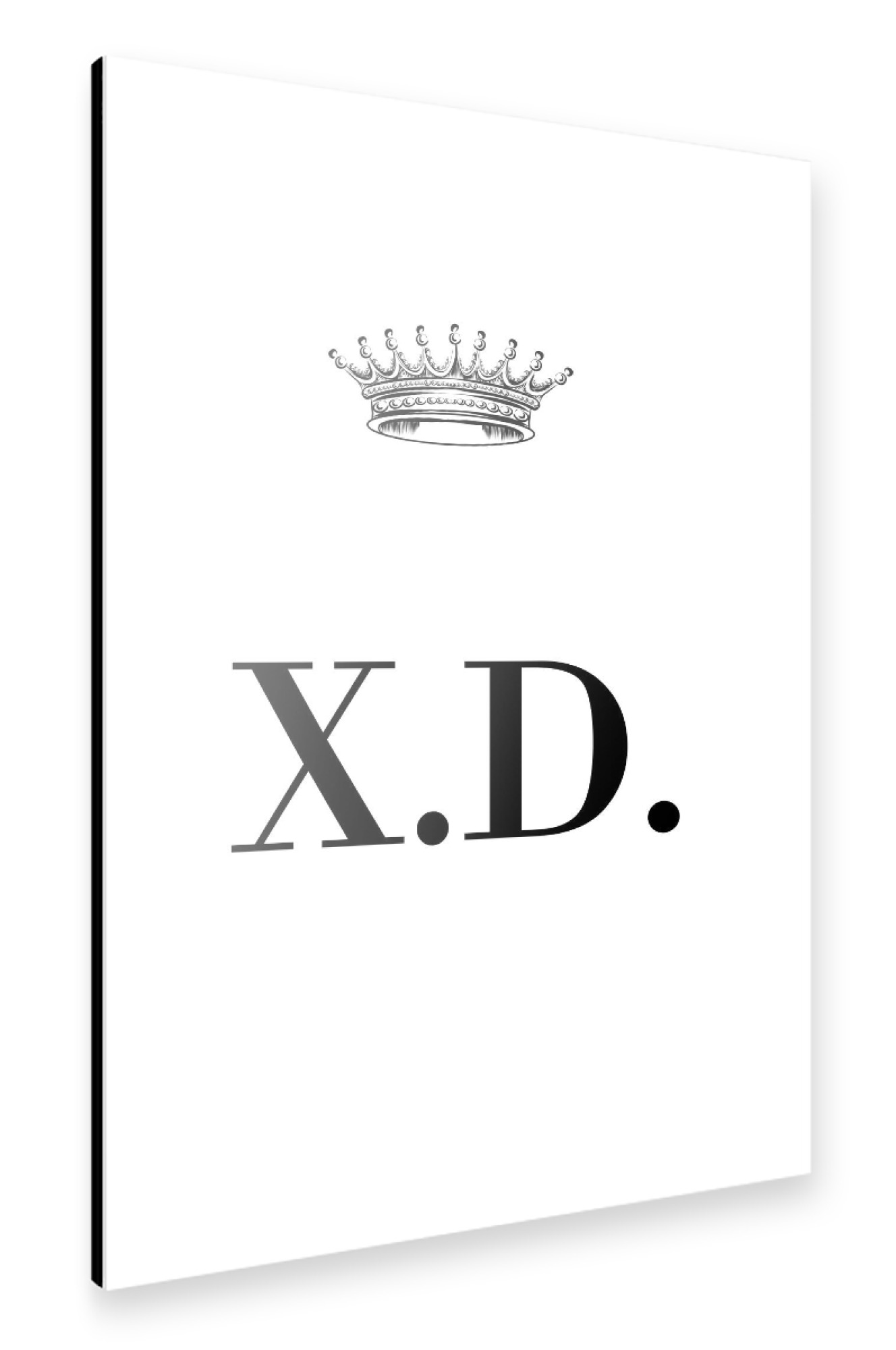 Alu-Dibond "Queen XD" 30x20 cm artboxONE