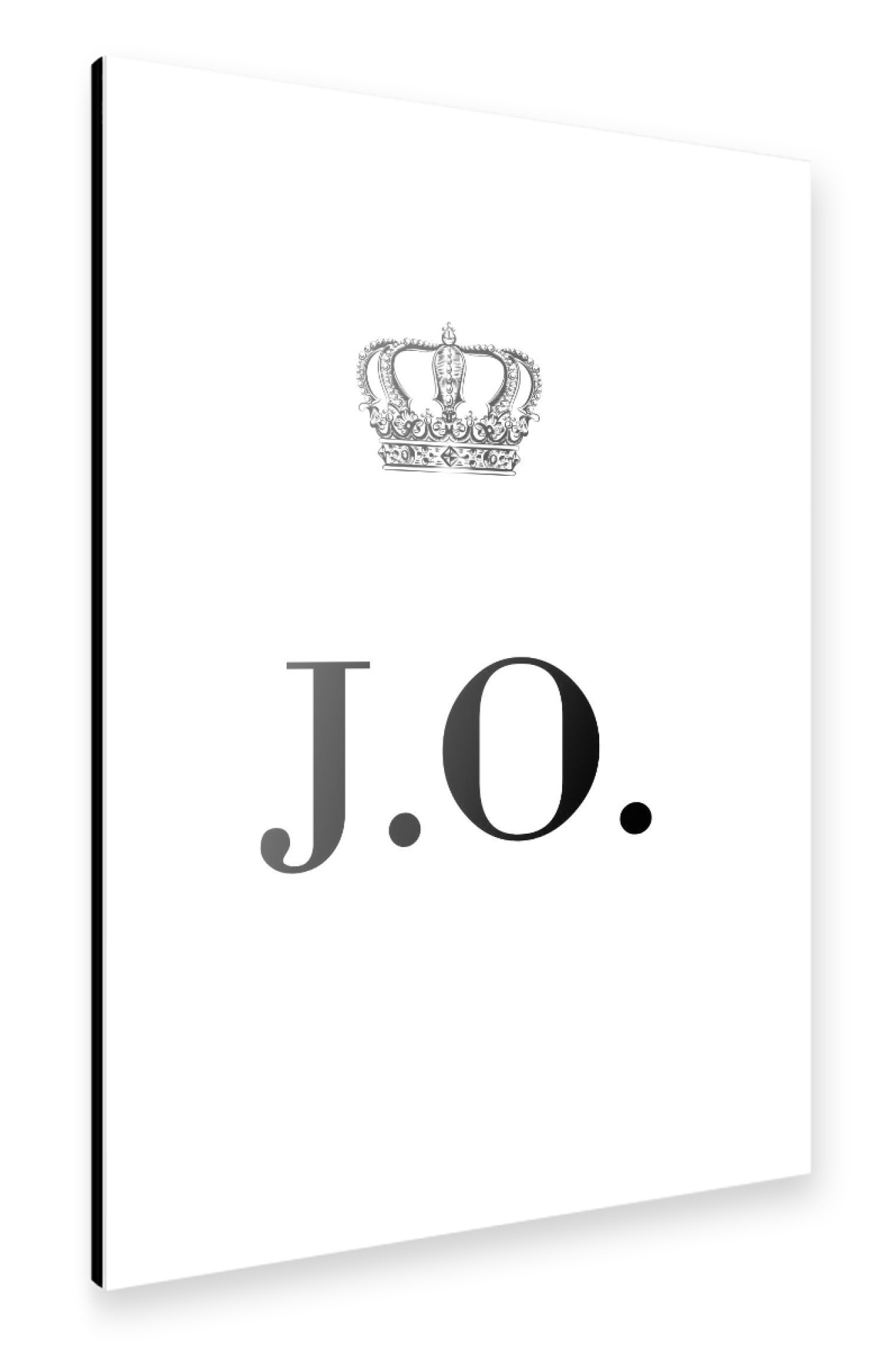 Alu-Dibond "King JO" 75x50 cm artboxONE