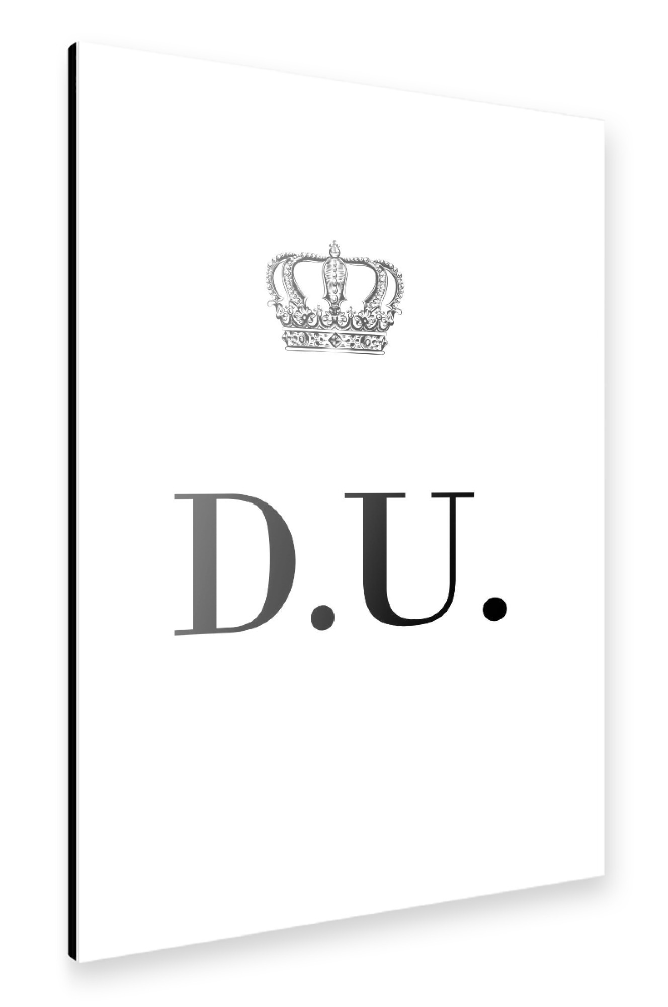 Alu-Dibond "King DU" 30x20 cm artboxONE