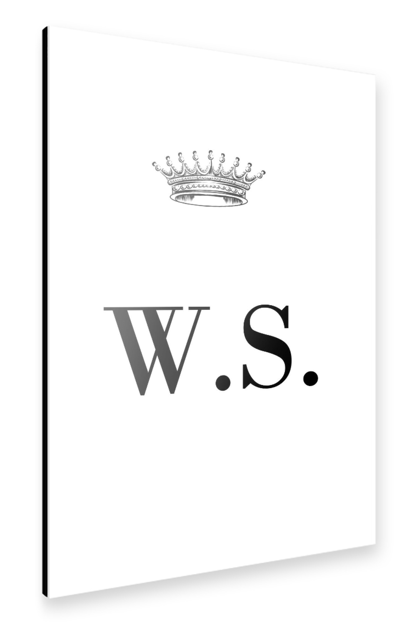 Alu-Dibond "Queen WS" 30x20 cm artboxONE