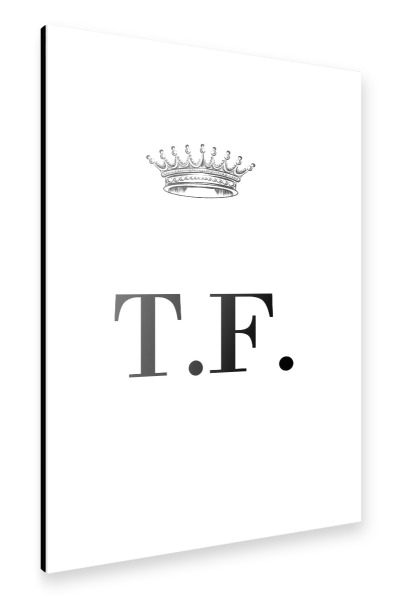 Alu-Dibond "Queen TF" 30x20 cm artboxONE