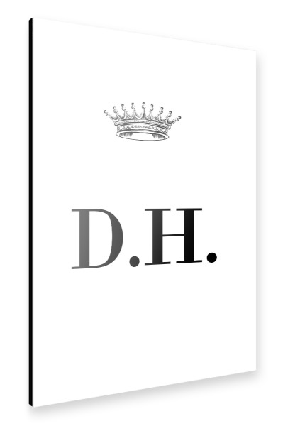 Alu-Dibond "Queen DH" 30x20 cm artboxONE