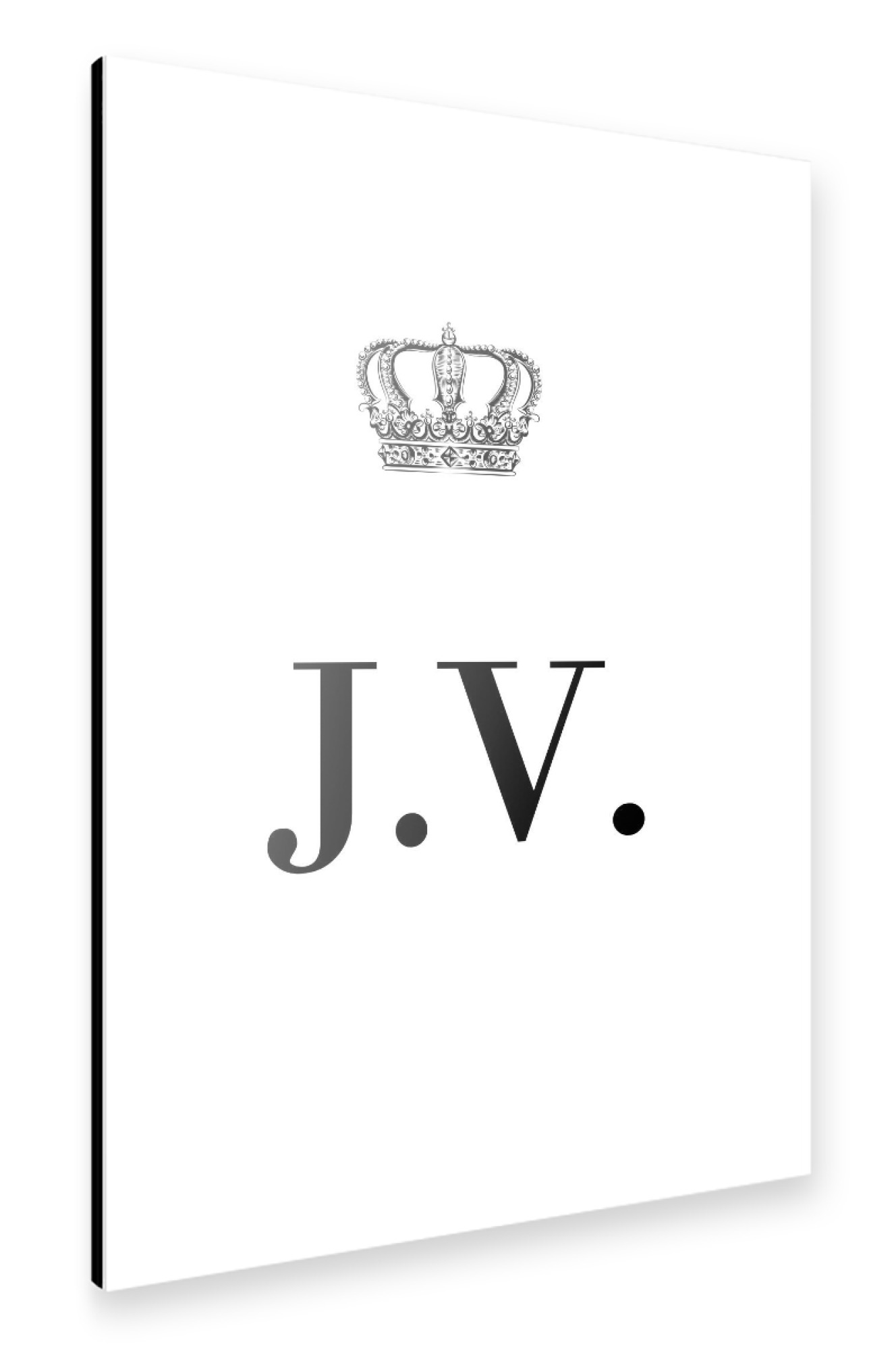 Alu-Dibond "King JV" 30x20 cm artboxONE