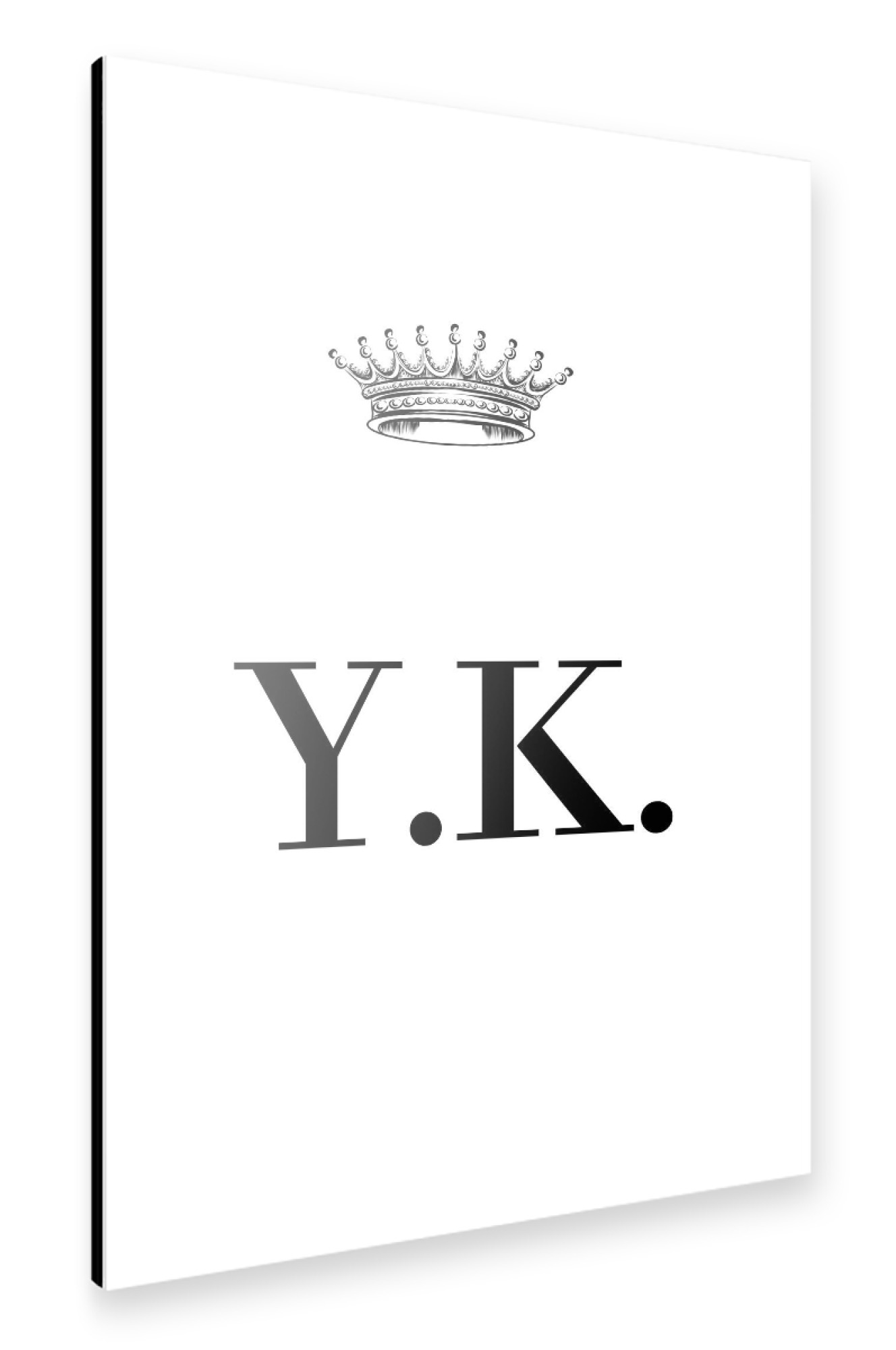 Alu-Dibond "Queen YK" 30x20 cm artboxONE