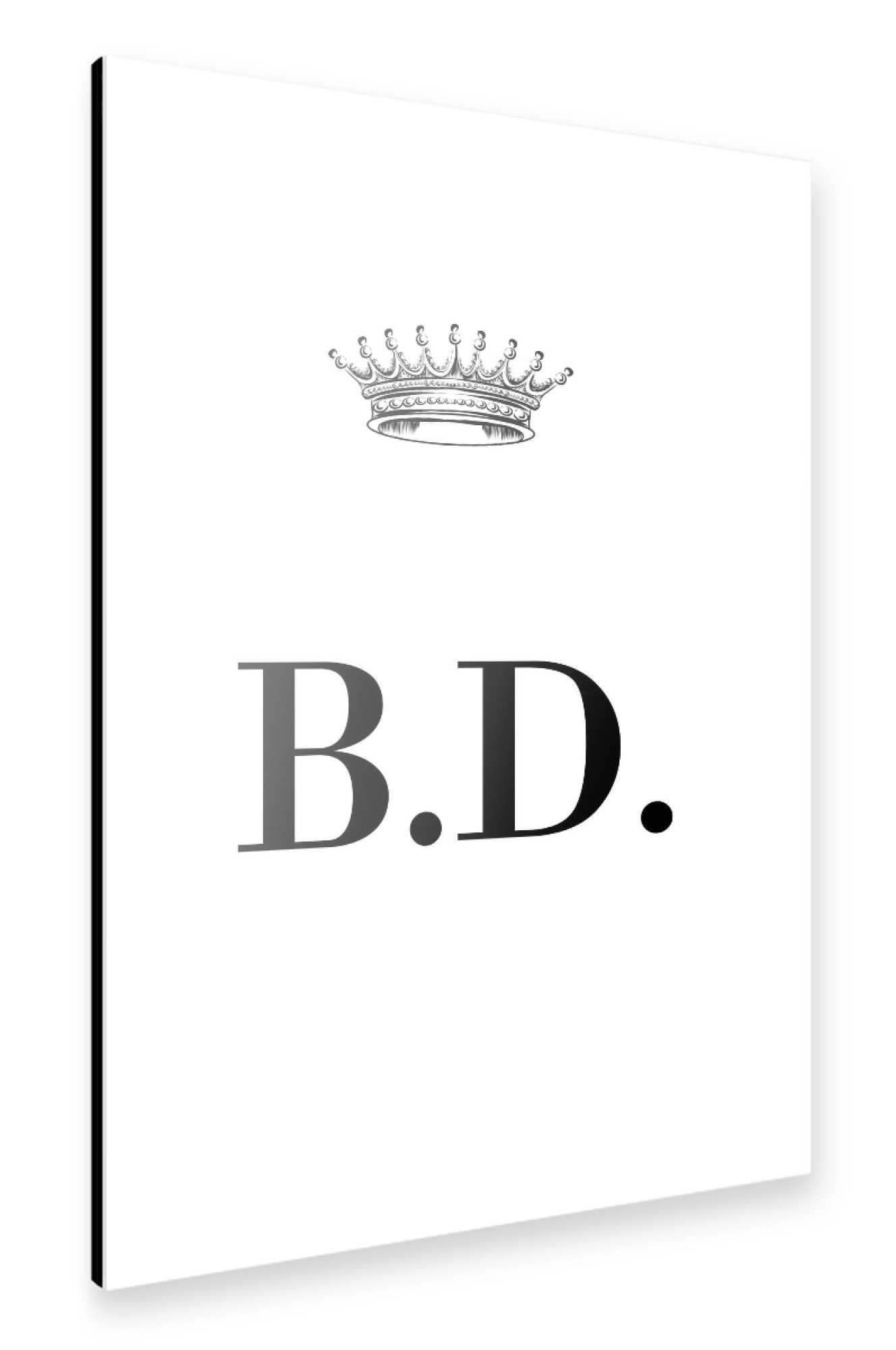 Alu-Dibond "Queen BD" 75x50 cm artboxONE